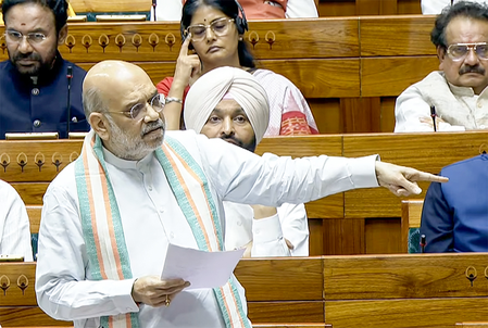 BJP calls HM Shah’s speech on Naxal eradication ‘historic’, defends his attack on Congress
