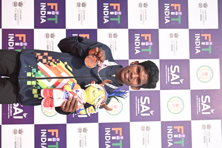 KITG Day 6: Arunachal’s Nedi Ngi, Maharashtra’s Govind Padekar win 5000m gold medals