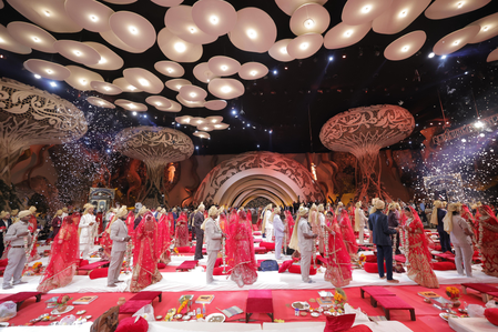 Delhi CM Rekha Gupta blesses 51 couples at mass wedding