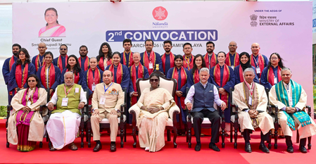 President Murmu highlights ancient glory of Nalanda University ​