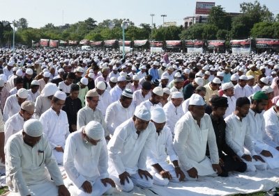 Eid al-Fitr celebrated across Bihar; Nishant Kumar visits Gandhi Maidan to congratulate worshipers