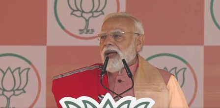 BJP has track record to deliver on promises, unlike its rivals: PM Modi in Assam