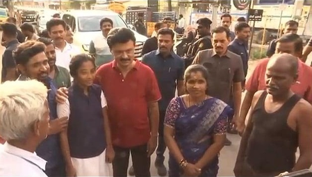 Stalin’s intense campaign in Tiruchy East where DMK’s Irudhayaraj fights VCK’s Vijay