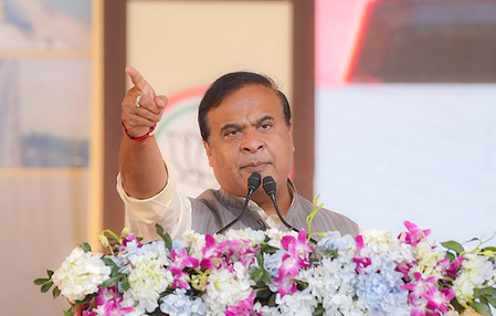 Assam voters do not favour ‘outsider’: CM Sarma targets Jharkhand Mukti Morcha