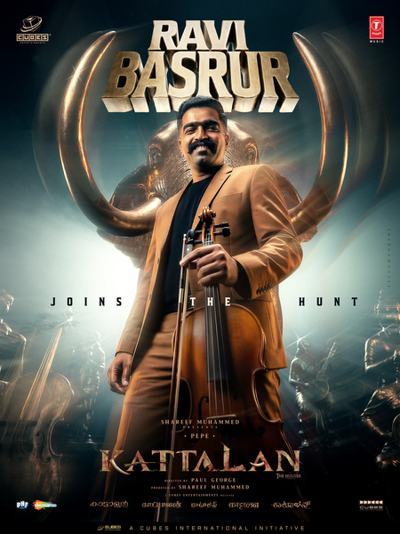 ‘Kattalan’ makers welcome music director Ravi Basrur on board film unit