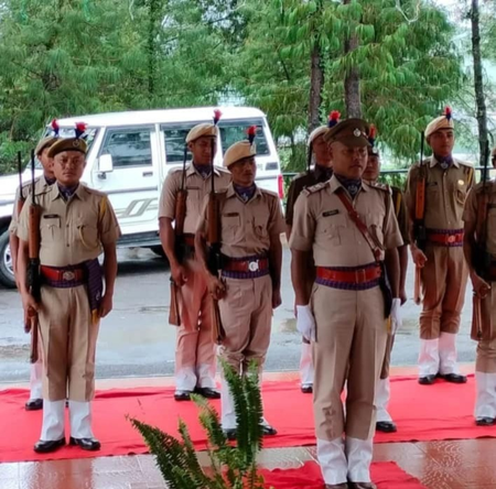 Meghalaya Police awarded President’s Colour for excellence​