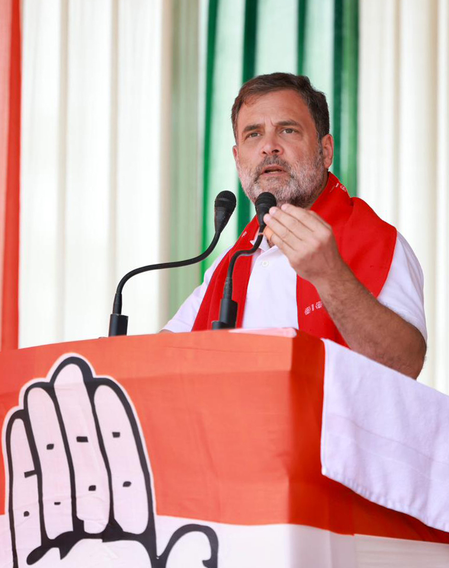 Rahul Gandhi targets CM Himanta Biswa Sarma, alleges land grab in Assam