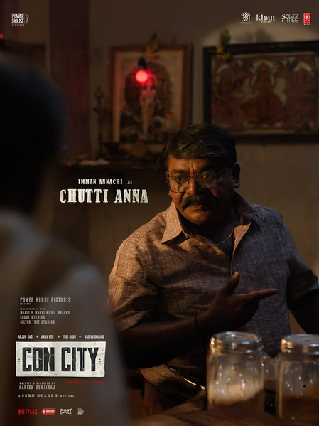 Imman Annachi’s character in Arjun Das, Anna Ben-starrer ‘Con City’ revealed