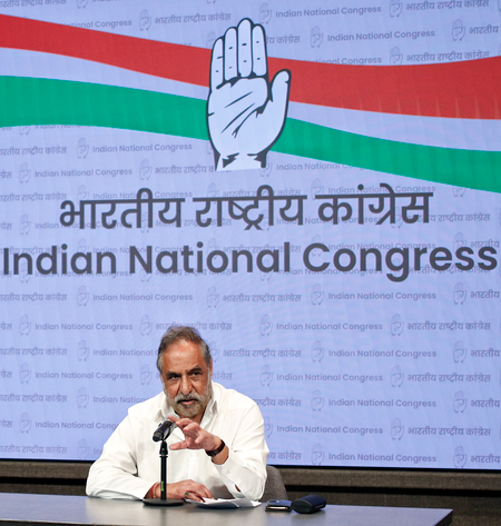 Anand Sharma hails India’s handling of West Asia crisis, 3rd Congress leader to endorse Centre’s stand​