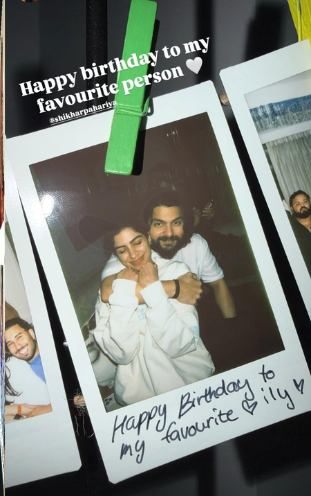 Khushi Kapoor wishes her ‘favourite person’ Shikhar Pahariya on birthday