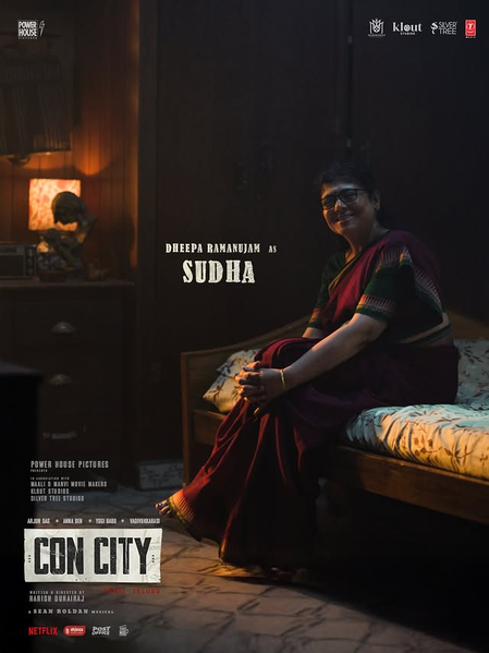 Dheepa Ramanujam’s character in Arjun Das-starrer ‘Con City’ revealed