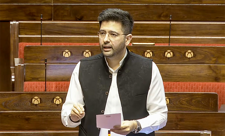 Parliamentarian Raghav Chadha under fire from AAP, its RS leader and Punjab CM