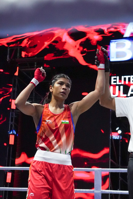 Asian Boxing C’ships: India assure three medals as Nikhat, Priya, Preeti enter SF