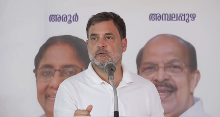 ‘Nothing left in the Left, detached from people’: Rahul slams CM Vijayan, PM Modi in Kerala campaign