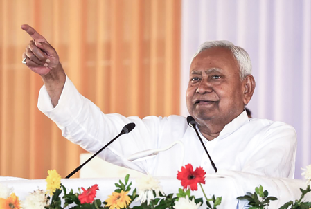 JD-U supporters hold posters, urge Nitish Kumar to reconsider RS decision