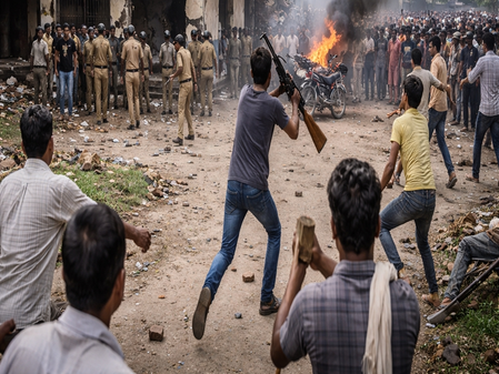 Violence erupts in Bihar’s Katihar over custodial death; mob snatches constable’s rifle