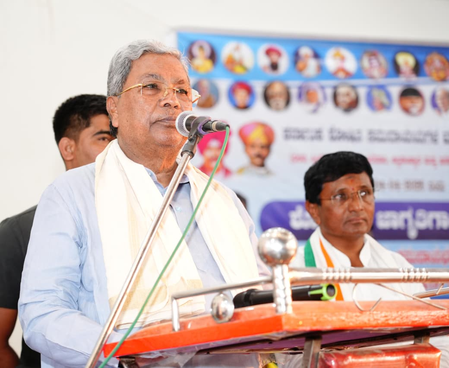 Gap between rich & poor increased under BJP rule: Siddaramaiah ​