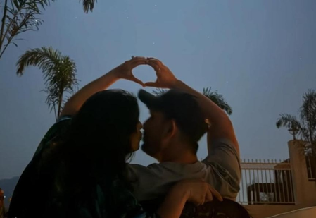 Arjun Bijlani, Neha Swami share a romantic lip lock at their new dream house