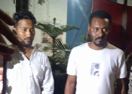 Four pistols recovered from car in Bengal’s Mekliganj, two arrested