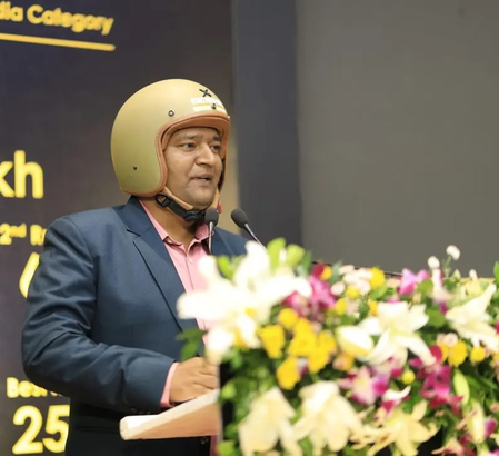 ‘Promoting road safety through IPL will be a big victory for India’: Helmet Man Raghavendra Kumar