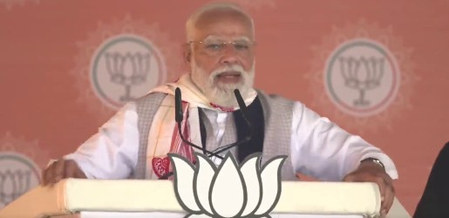 For Congress, power is above national interest and rights of indigenous people: PM Modi in Assam