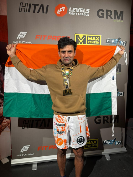Sangram Singh registers hat-trick of MMA victories