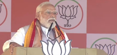 Nation first for BJP; for Cong it is family first approach, says PM Modi in Assam’s Hojai