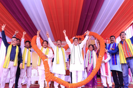 Tripura CM Manik Saha says people aligning with BJP’s development agenda