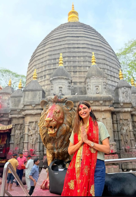 Aahana Kumra talks about her spiritual trip to Kamakhya Temple after travel hurdles