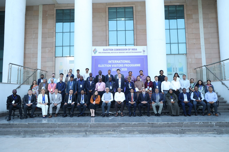 CEC Gyanesh Kumar flags off foreign poll delegates’ visit to Assam, Kerala