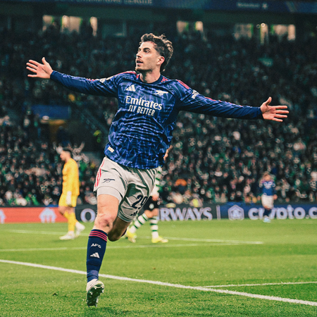 Champions League: Havertz’s late winner helps Arsenal edge Sporting in QF first leg