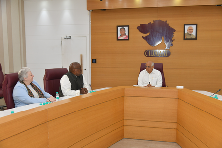 CM Patel meets Commonwealth Sport delegation during first Gujarat visit for 2030 Games