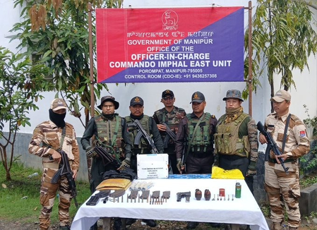 Manipur: Three Kuki militants held after bombing kills two children​