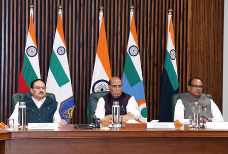 West Asia War: Rajnath Singh leads IGoM in bolstering India’s readiness ​