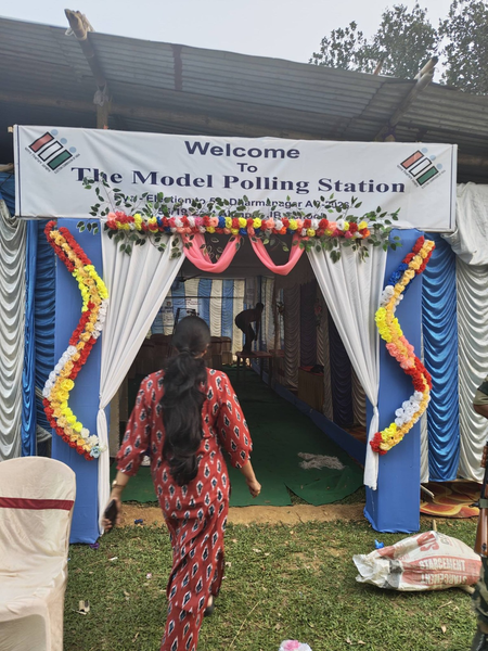 Voting underway in Tripura’s Dharmanagar bypoll under tight security