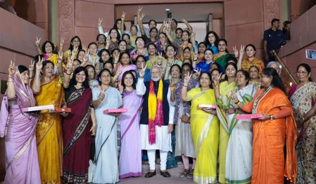 Reservation for women in legislative bodies will make democracy even more vibrant, participative: PM Modi