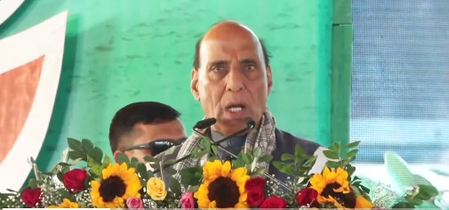 MP witnessed transformative growth under Shivraj Chouhan, says Rajnath Singh; highlights agri reform in Raisen