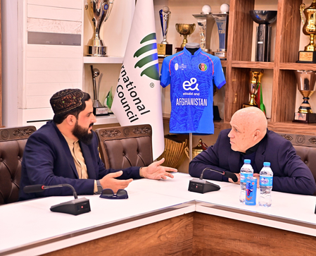 Afghanistan head coach Pybus arrives in Kabul for a month-long training camp ahead of India series