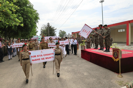Army’s White Knight Corps launches 100‑day anti‑drug campaign in J&K