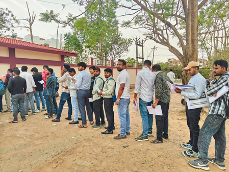 Jharkhand: Over 100 detained in Ranchi over suspected paper leak in constable recruitment exam