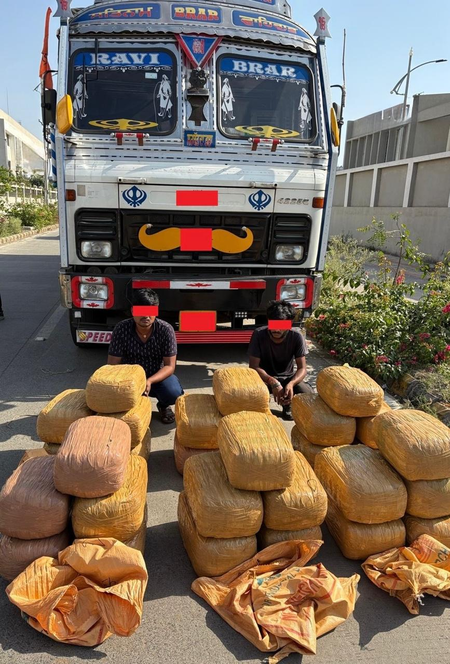 NCB’s crackdown on interstate racket: 210 kg ganja worth Rs 20 crore seized; four arrested in Nagpur