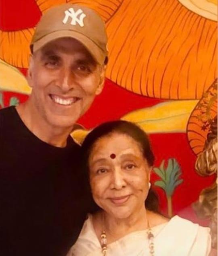 Akshay Kumar, Raveena Tandon, Karan Johar & others pay heartfelt tribute to late Asha Bhosle