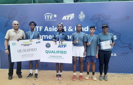 India finish runners-up at ITF Asia U-14 C’ships; Srishti Kiran, Puneeth Manohar qualify for Wimbledon U-14