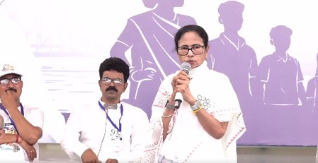 CM Mamata announces resolution to remove BJP from power at Centre after winning Bengal polls