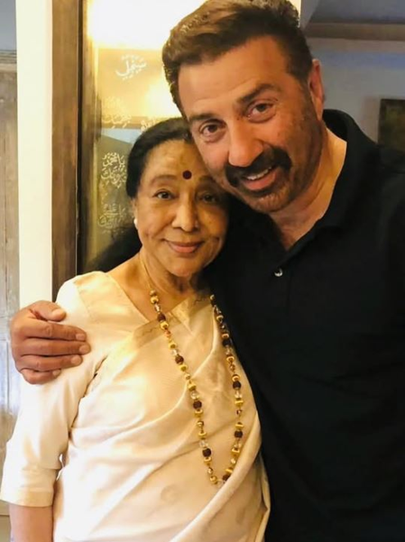 Sunny Deol says Asha Bhosle will live through her voice