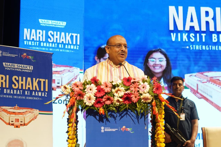 Delhi Speaker Vijender Gupta highlights role of young leaders in achieving ‘Viksit Bharat@2024’