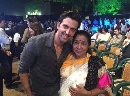 Hrithik Roshan recalls how Asha Bhosle had a quiet presence in his life, always looked after his best interest
