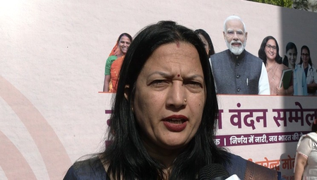 At Nari Shakti Vandan Sammelan, participants praise Centre’s efforts for women’s reservation bill