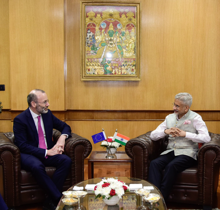 EAM Jaishankar, European Parliament member hail ‘positive momentum’ in ties