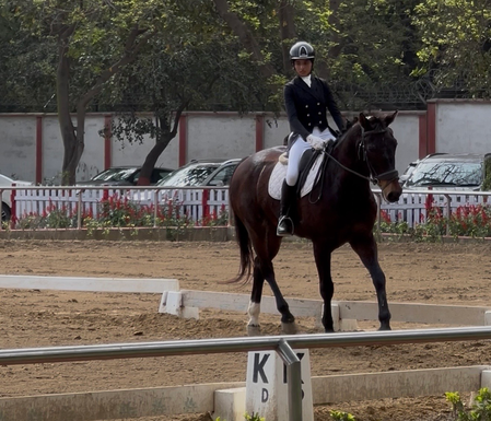 Want to put Indian Equestrian on world map, says national silver medallist Stasya Pandya